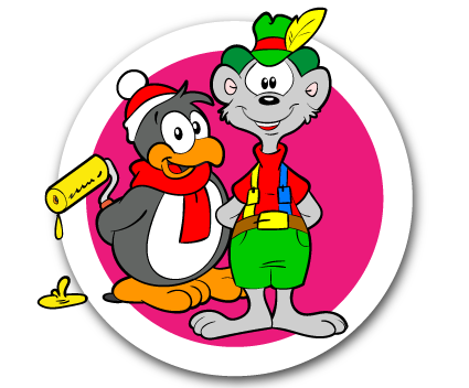 cor & gerrit zijn te zien op onze tablets